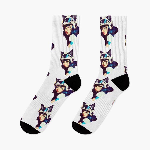 Item preview, Black Cat Vintage Eighties Style designed and sold by HiPolly.