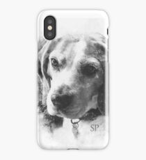 Beagle with Ink Effect iPhone Case