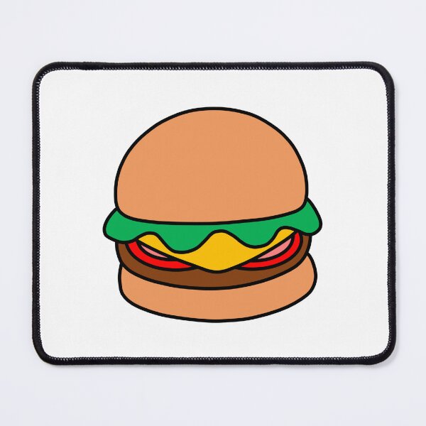 Item preview, Cute Hamburger with Lettuce, Tomato and Cheese designed and sold by OrderofOps.