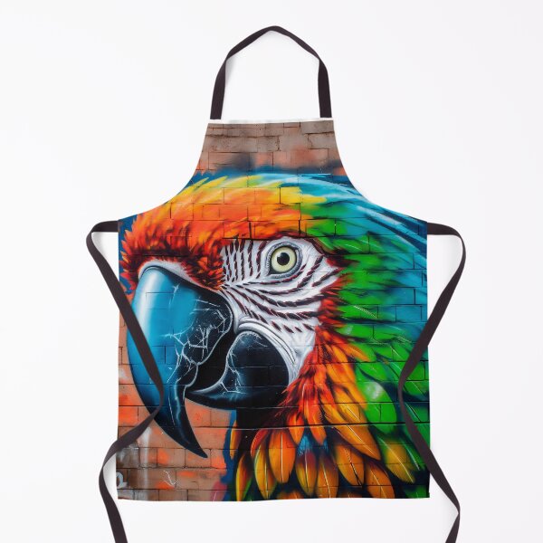 Artikelvorschau, Cool Macaw Graffiti | Tropical Bird Graffiti | Animal Graffiti entworfen und verkauft von ANIMALAND DESIGN.
