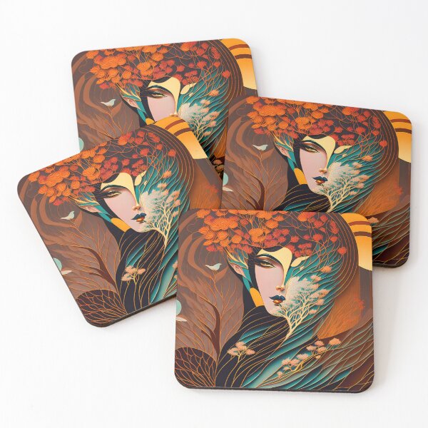 Item preview, The Autumn Girl designed and sold by michel bazinet.