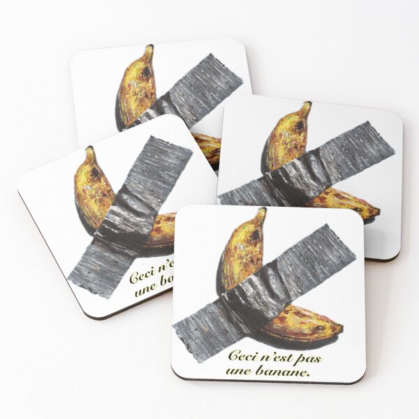 Aperçu de l'œuvre Ceci n'est pas une banane créée et vendue par mserido.