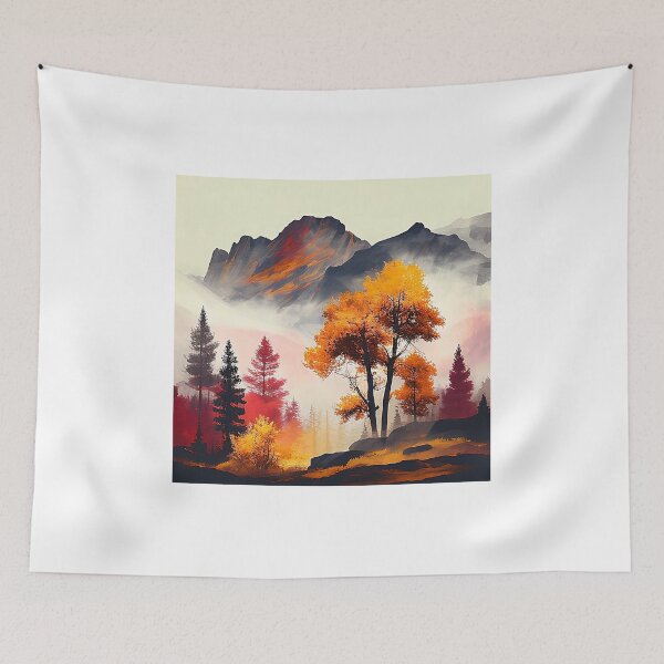 Item preview, Colorful Autumn Scenery Fall Colors Beautiful Nature Scenery designed and sold by TheArtMage.
