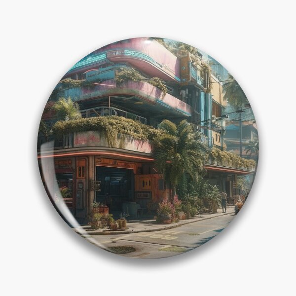 Item preview, Cyber-tropics: Exploring the Vibrant Cyberpunk Streets of the Future V.16 designed and sold by xMaCaRoN.
