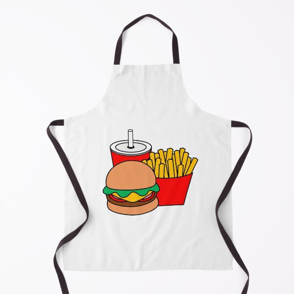 Item preview, Cute Hamburger, Fries and Drink Meal designed and sold by OrderofOps.