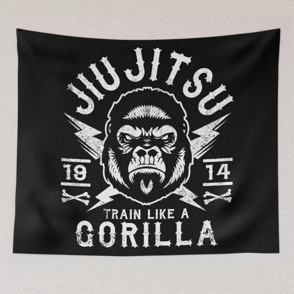 Item preview, JIU JITSU - TRAIN LIKE A GORILLA designed and sold by ShirtWreck.