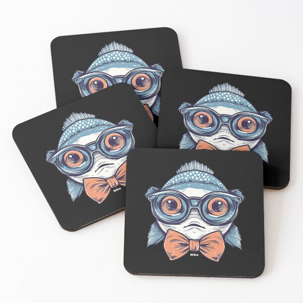 Item preview, Fish Glasses - Unique and Stylish Eyewear for Fishing Enthusiasts designed and sold by artishmots.