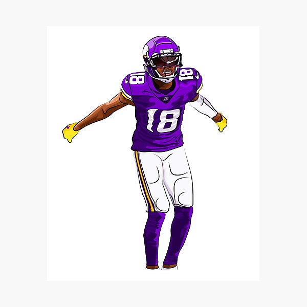 Kids/Toddlers Minnesota Vikings #18 Justin Jefferson Stitched