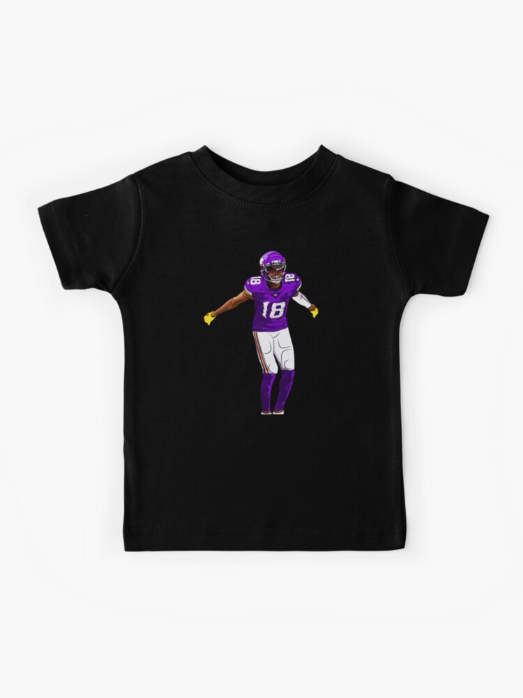 : Kid's T-Shirt Justin Jefferson Catch of The Year Minnesota T- Shirt (as1, Alpha, x_s, Regular, Black): Clothing, Shoes & Jewelry