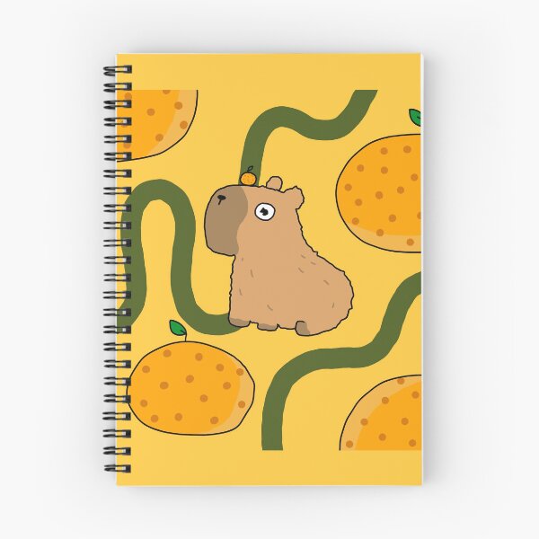 Item preview, Cute Capybara went to Orangeland designed and sold by sillymiya.