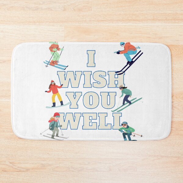 Item preview, I Wish You Well Skiing Funny Meme designed and sold by ecdato.