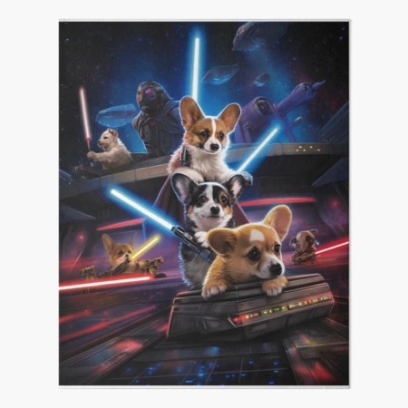 Gaming Corgi - The Cutest Gamer Pup! Art Print for Sale by Epicsessed