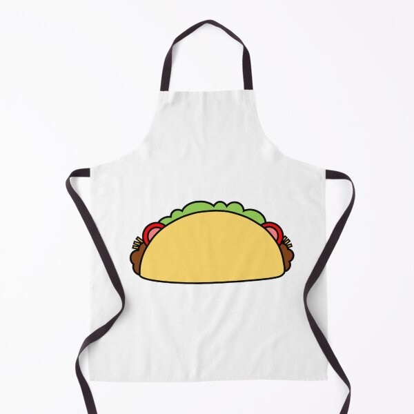 Item preview, Cute Mexican Taco with Meat and Salad designed and sold by OrderofOps.