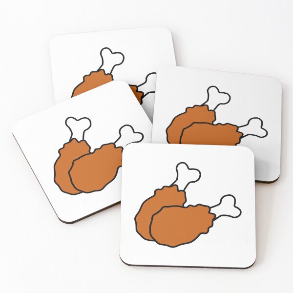 Item preview, Cute Fried Chicken Legs designed and sold by OrderofOps.