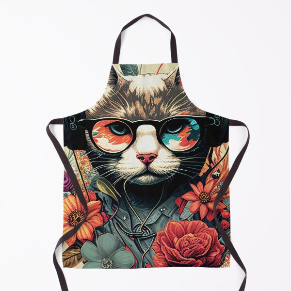 Item preview, Cat Portrait in Style 5th Edition designed and sold by neuzoticart.