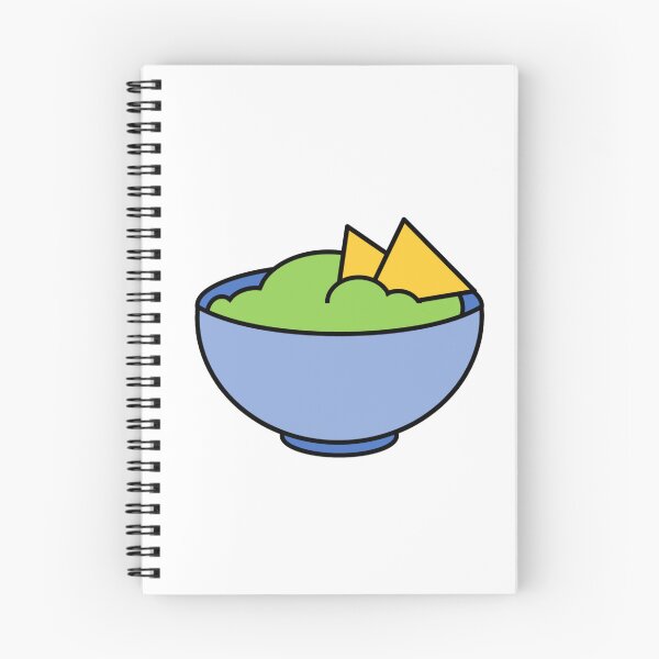 Item preview, Cute Bowl of Guacamole and Corn Chips designed and sold by OrderofOps.