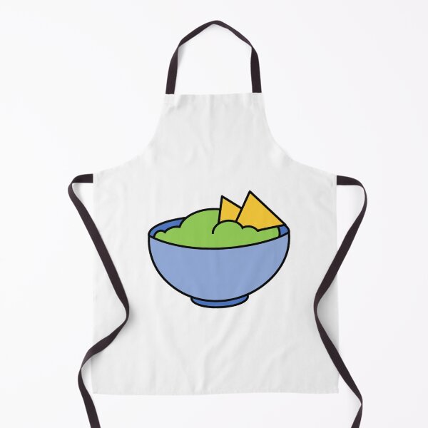 Item preview, Cute Bowl of Guacamole and Corn Chips designed and sold by OrderofOps.