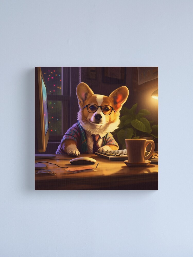 Gaming Corgi - The Cutest Gamer Pup! Poster for Sale by Epicsessed