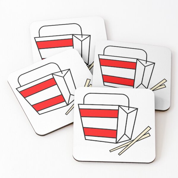Item preview, Cute Chinese Takeaway box with Chopstick designed and sold by OrderofOps.