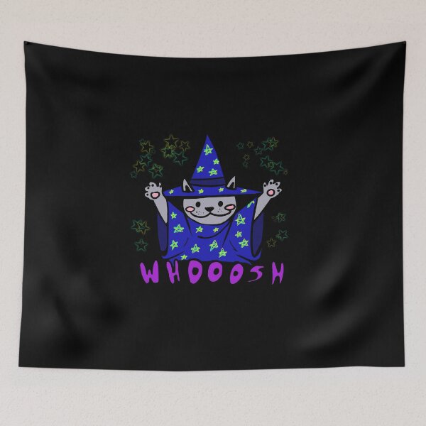 Item preview, Whooosh magic cat  designed and sold by lethalReality.