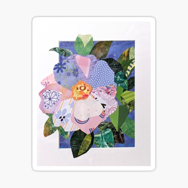 Item preview, Pop-out Peony Collage designed and sold by SXTNart.
