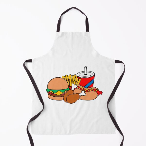 Item preview, Cute Burger, Hotdog, Fries, Chicken and Soda Feast designed and sold by OrderofOps.