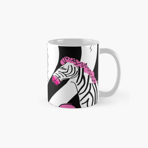 Little Pink Zebra's Dream Balloons Classic Mug