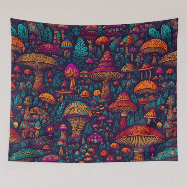 Item preview, Botanical Autumn Mushroom designed and sold by Wolka.