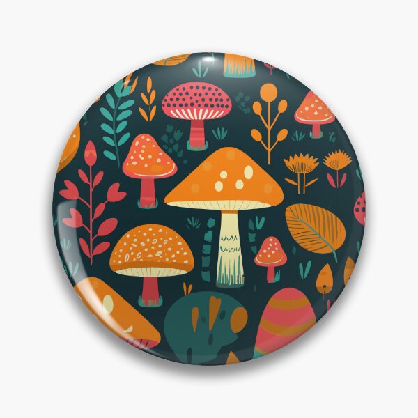 Item preview, Botanical Autumn Mushroom designed and sold by Wolka.