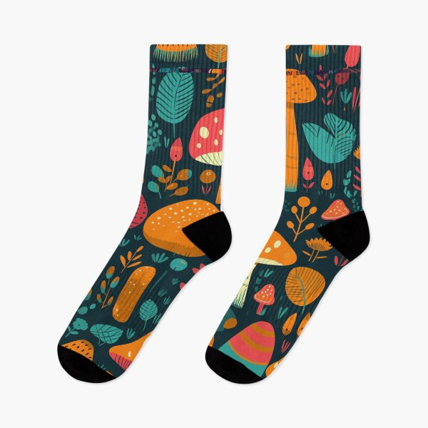 Item preview, Botanical Autumn Mushroom designed and sold by Wolka.
