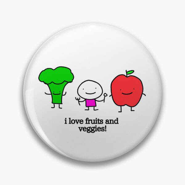 Item preview, i love fruits and veggies designed and sold by draweringmashin.