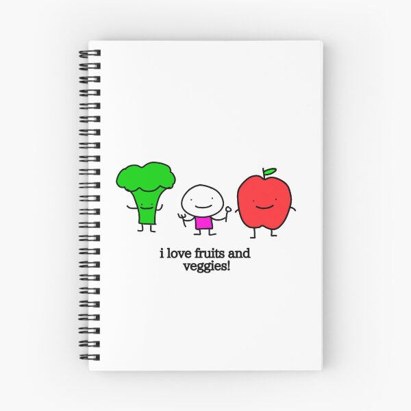 Item preview, i love fruits and veggies designed and sold by draweringmashin.