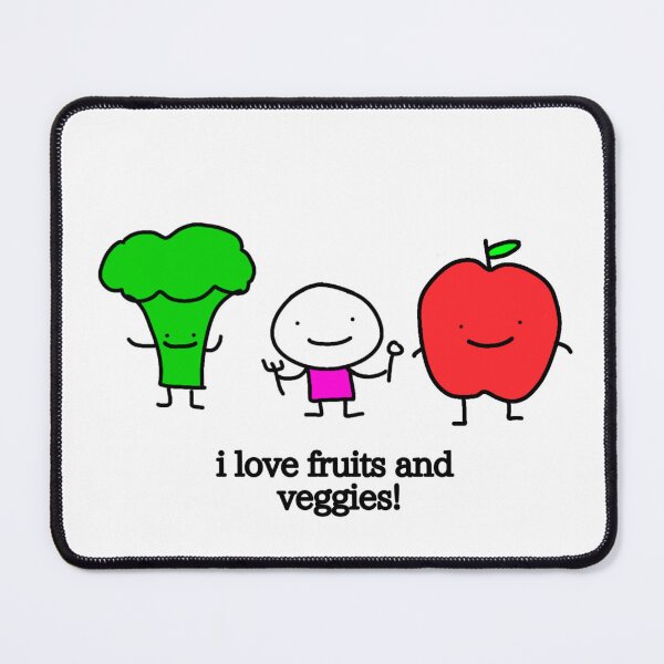 Item preview, i love fruits and veggies designed and sold by draweringmashin.
