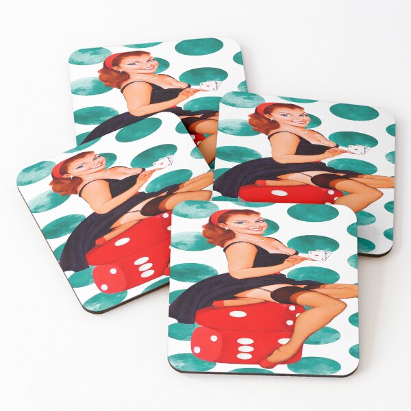 Item preview, Pin-Up Gambling Beauty designed and sold by PinUpPavilion.