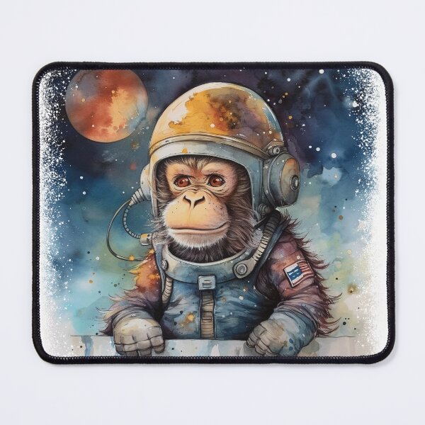 Item preview, Chimpanzee Spacesuit Adventure: Journey to the Dreamy Cosmos designed and sold by Dontobiasshop.