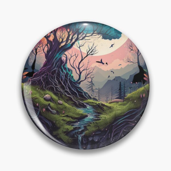 Item preview, Discover the Magic of the Mystical Tree: A Spectacular Display of Colors and Natural Beauty designed and sold by AILaboratory21.
