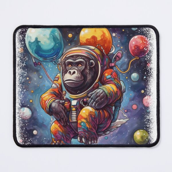 Item preview, Space Exploration with a Chimpanzee: A Dreamy Journey designed and sold by Dontobiasshop.