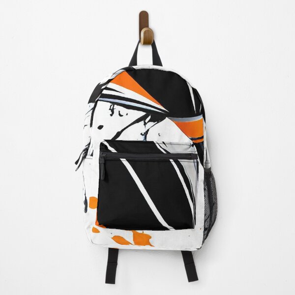 Item preview, Paint Brush with Splashes of Twirls and Swirls of Orange and Black designed and sold by deniselynnimage.