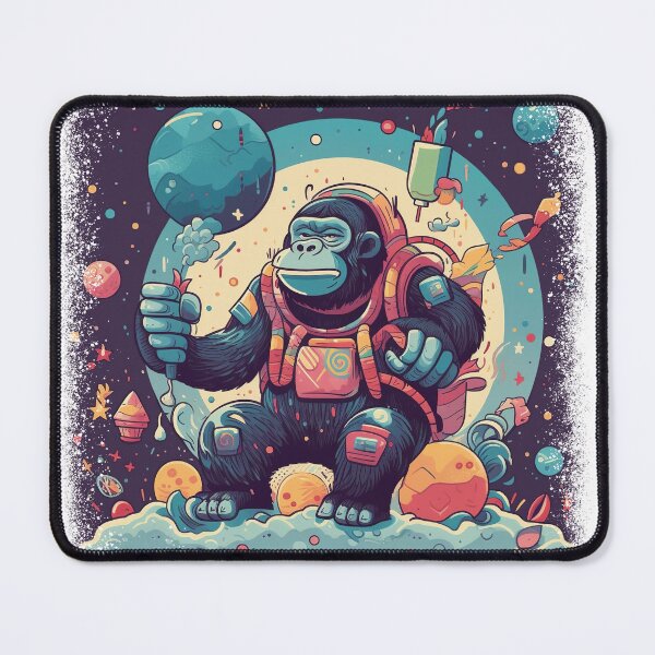 Item preview, Join a Chimpanzee in Its Fantastical Space Adventure designed and sold by Dontobiasshop.