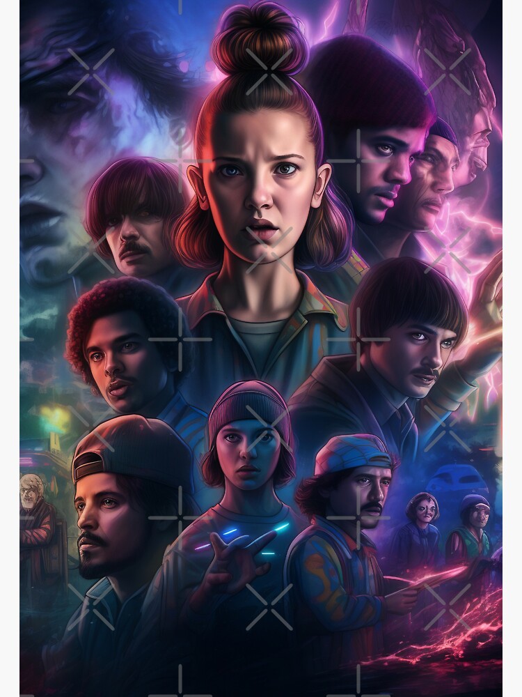 Stranger Things Season 4 Movie Poster TV Series Quality Glossy