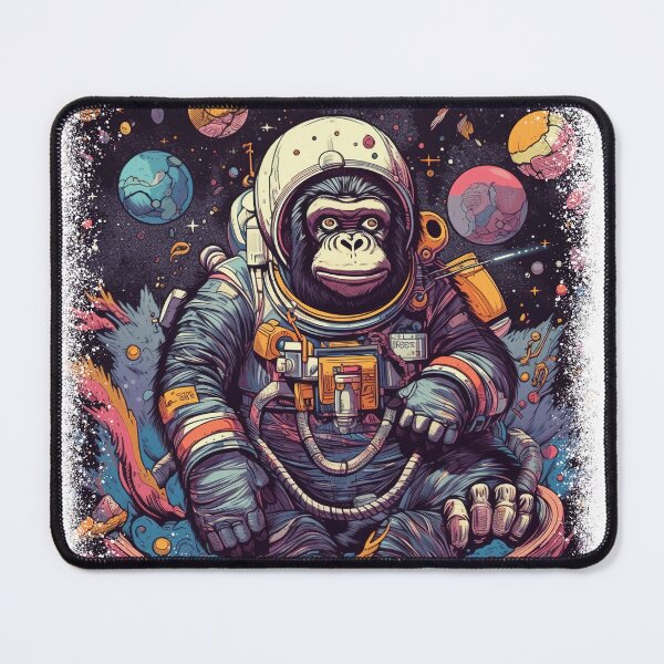 Item preview, Chimpanzee in a Spacesuit: Journey to Dreamy Skies designed and sold by Dontobiasshop.