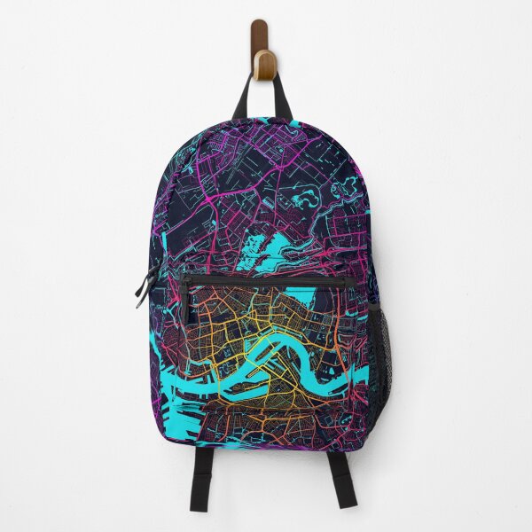Item preview, Rotterdam City Map of South Holland, Netherlands - Neon designed and sold by deMAP.