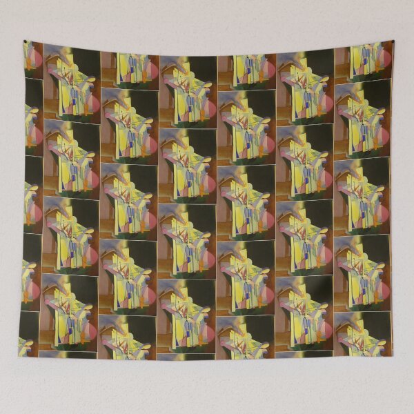 Item preview, Fantasy Abstract in Watercolor: Tilting At Windmills designed and sold by Willow65625.