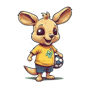 Artwork thumbnail, Soccer Chibi Roo by RooArtistry