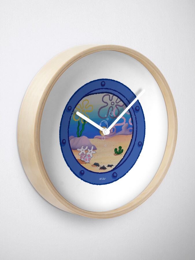 SpongeBob Window | Clock