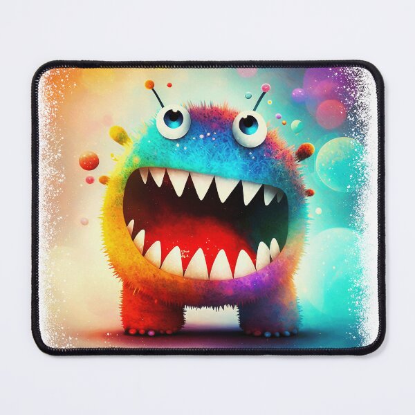 Item preview, Sparkling monster cute gift colorful fur love adorable chuppy designed and sold by Dontobiasshop.