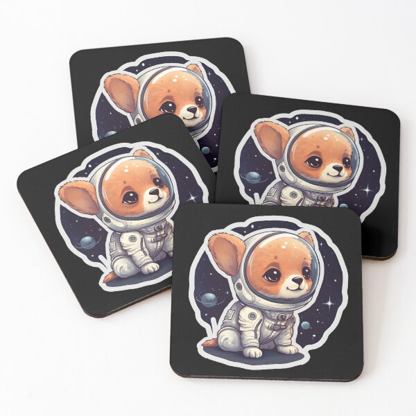 Item preview, Space Puppy Sticker designed and sold by Aitne.