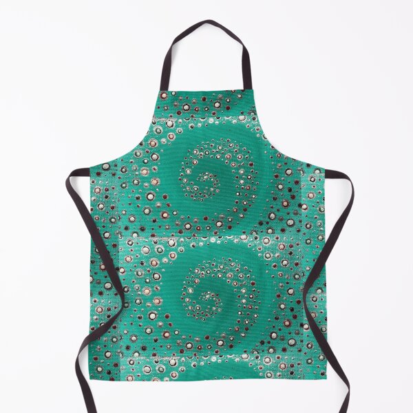 Item preview, Spiral Bubble Green designed and sold by yvettehopkins.