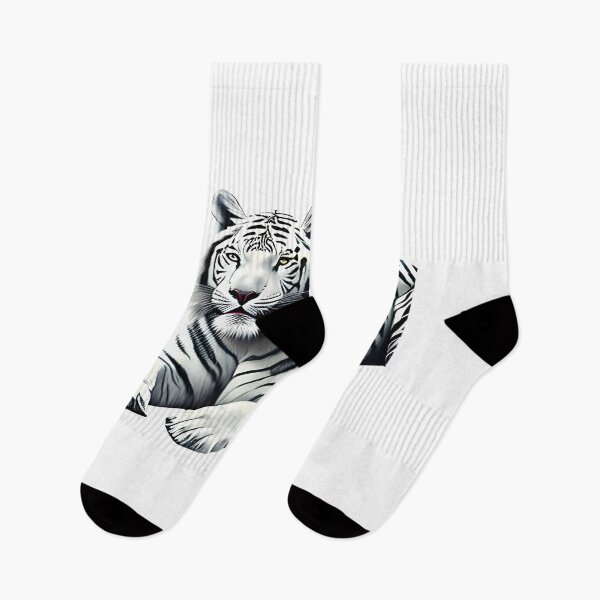 Item preview, Tiger black and white designed and sold by mtamri.