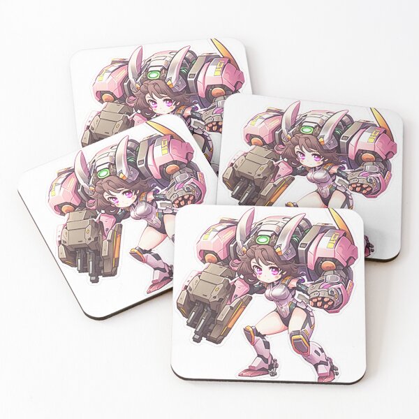 Item preview, Mecha anime girl design designed and sold by FlemmyFlem.
